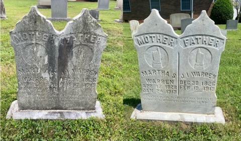 Gravestone Cleaning in Lewisville, NC Image